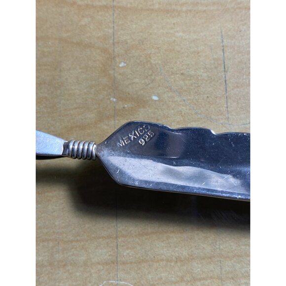 925 silver Feather design charm - Picture 9 of 10